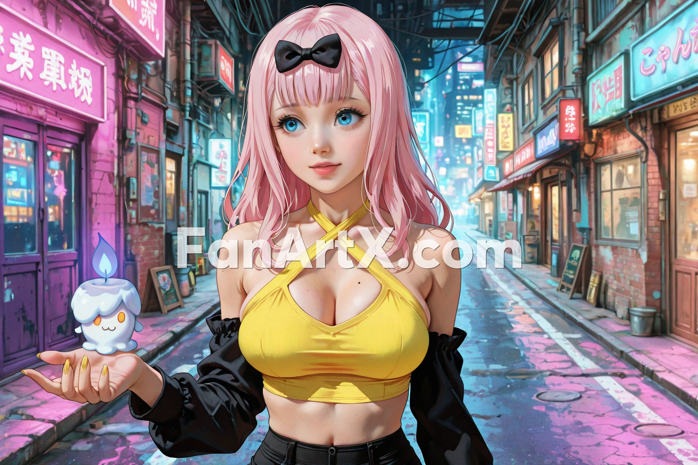 Chika Fujiwara fanart - kaguya sama love is war character 2209154